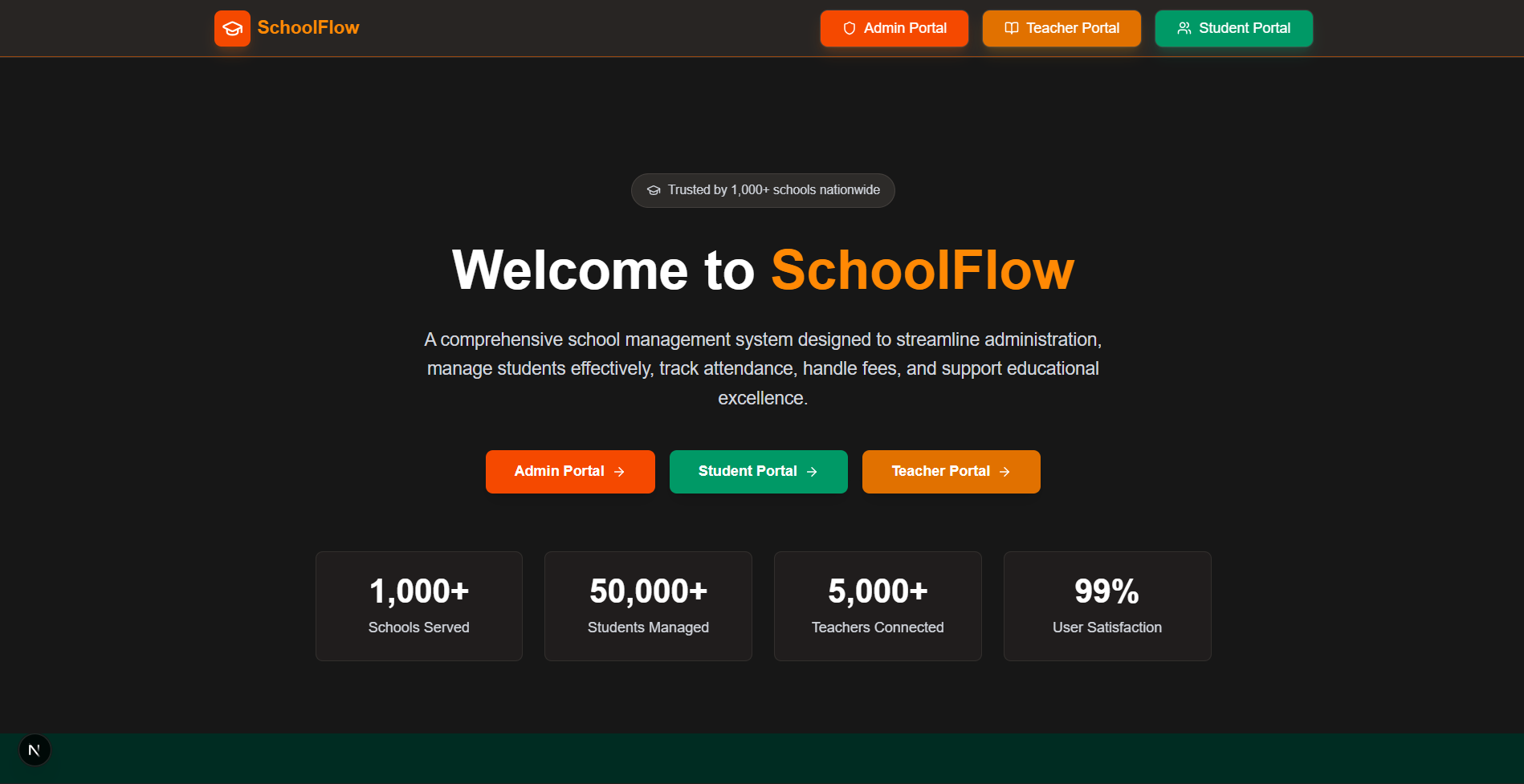 SchoolFlow screenshot